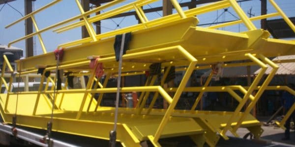 Plataformas, escaleras y barandales